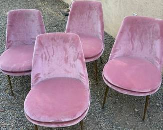 West Elm dining chairs, set of 4