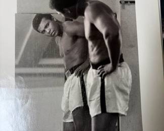 Neil Liefer 'Muhammed Ali in the Mirror at Training Camp' 11 x 14 signed, unframed