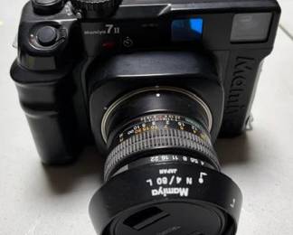 Mamiya 7ii Black camera