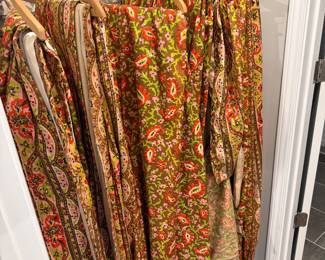 Vintage curtains