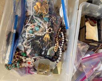 Lots of costume jewelry
