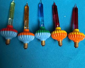 Vintage Christmas bubble lights