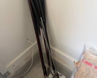 Vintage golf clubs