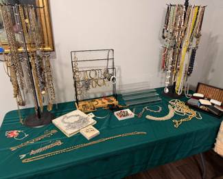 Lots of costume jewelry