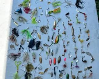 Massive Spinner & Spoon Lure Lot – Rooster Tails, Mepps & More