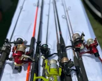 Bulk Fishing Rod & Reel Lot – Zebco, Shakespeare