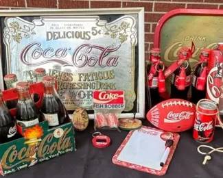 New and old Coca Cola Collection