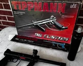 Tippmann 98 Custom Paintball Marker w/ Box