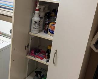 Storage and cleaning supplies