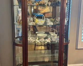  Curve Glass Curio  