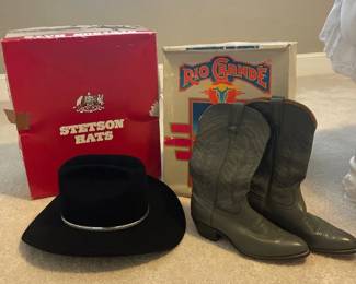 stenson hat with Boots 