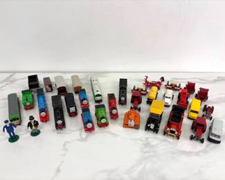 Lot 7178 Vintage Toy Cars Trains Ertl Matchbox Corgi