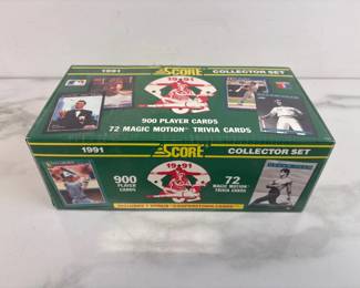 Lot 7510 1991 Score Baseball Cards Collector Set Sealed