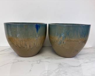 Lot 7185 Ceramic Planter Flower Pots