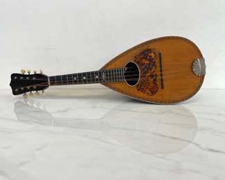 Lot 7058 Vintage Washburn BowlBack Mandolin Musical Instrument