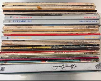 Lot 7421 Vintage Vinyl Records Streisand Dean Martin Mamas The Papas More