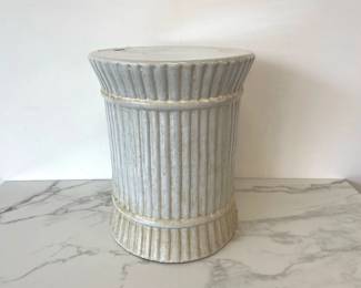 Lot 7317 Ceramic Garden Stool Side Table