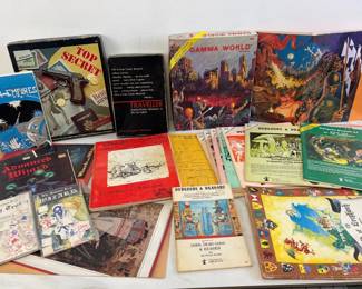 Lot 7545 Vintage Table Top Fantasy Games Modules DD DnD TSR More