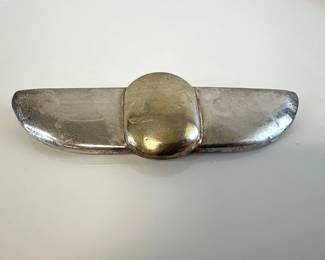 Lot 7309 Sterling Silver Artist Signed Vintage Modernist Pin Brooch Jewelry