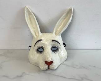 Lot 7332 Papiermache Bunny Rabbit Mask