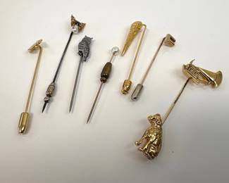 Lot 7491 Vintage Stick Pins Jewelry
