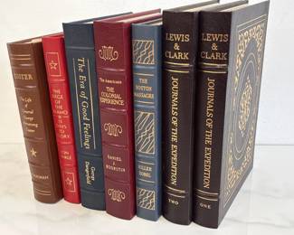 Lot 7588 Easton Press Leather Bound Books