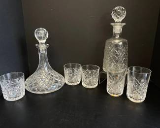 Lot 7479 Barware Decanters Old Fashioned Glasses