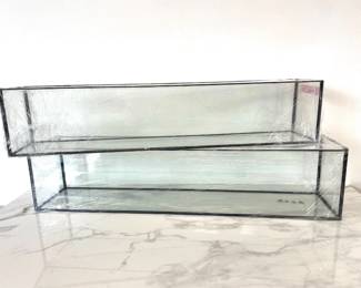 Lot 7254 Glass Display Boxes