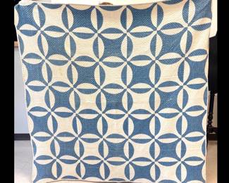 Lot 7559 Vintage Rob Peter to Pay Paul Hand Stitched Quilt