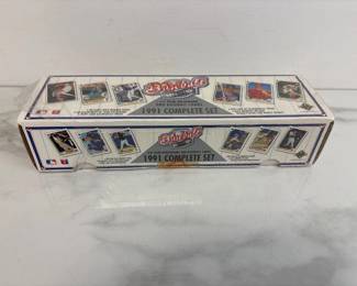 Lot 7518 1991 Upper Deck Baseball Cards Complete Set Unopened 3D Team Holograms