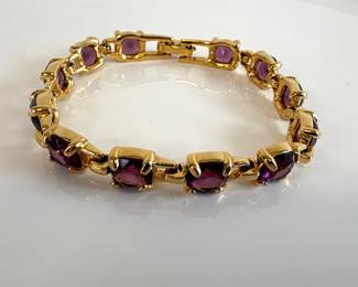Lot 7235 Swarovski Crystal Tennis Bracelet Jewelry