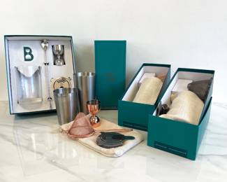 Lot 7162 Bull in China Cocktail Bar Sets