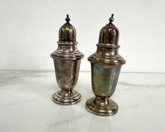 Lot 7117 Gorham Sterling Silver Salt Pepper Shakers