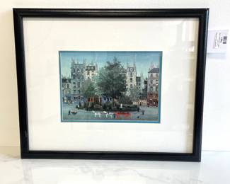 Lot 7037 Michel Delacroix Le Square Art Print