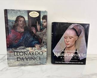 Lot 7121 Art Coffee Table Books Da Vinci WA National Gallery