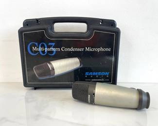 Lot 7501 Samson Audio C03 MultiPattern Condenser Microphone