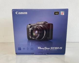 Lot 7079 Canon PowerShot SX160 IS Digital Camera