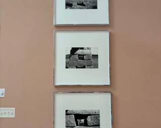 Lot 7249 Large Scale Triptych Photography Art
