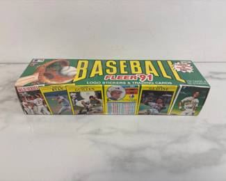 Lot 7516 1991 Fleer Baseball Cards Unopened