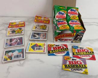 Lot 7508 1990 Topps Baseball Bubble Gum Cards Unopened Assorted Unopened Topps Packs