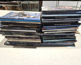 Lot 7586 UNC Tarheels Carolina Basketball Magazines Assorted Misc Years
