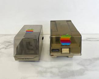 Lot 7530 Vintage Apple Computer Disc Storage Boxes