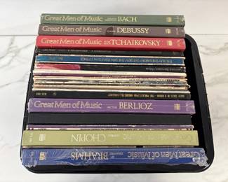 Lot 7420 Classical Music Vinyl Records Chopin Bach Tchaikovsky More