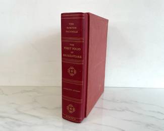 Lot 7506 Shakespeare First Folio Norton Facsimile Edition w Slipcase