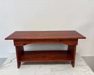 Lot 7575 Vintage S.J. Bailey and Sons Mastercraft Bench