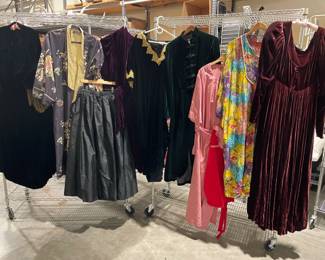 Lot 7397 Vintage Clothing Lot Dresses Capes More