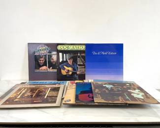 Lot 7059 Vintage Bluegrass Country Vinyl Records Albums Doc Watson More
