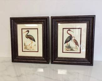 Lot 7381 Water Bird Art Prints