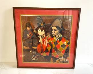 Lot 7061 Pablo Picasso Au Lapin Agile Reproduction Art Print
