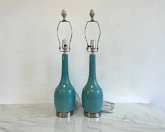 Lot 7163 Pair of Table Lamps